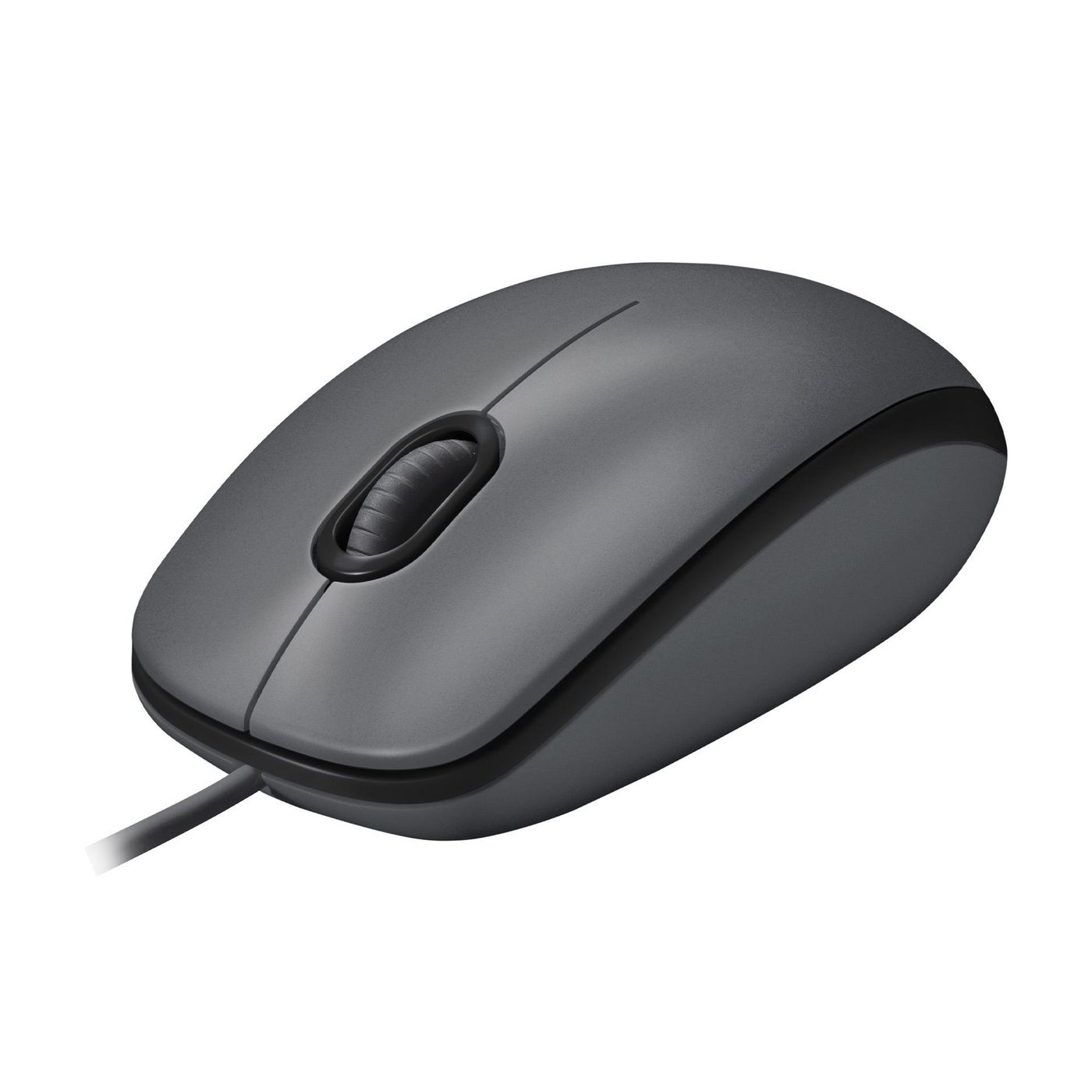 Logitech 910-006652 W127280570 M100, Corded mouse, black 