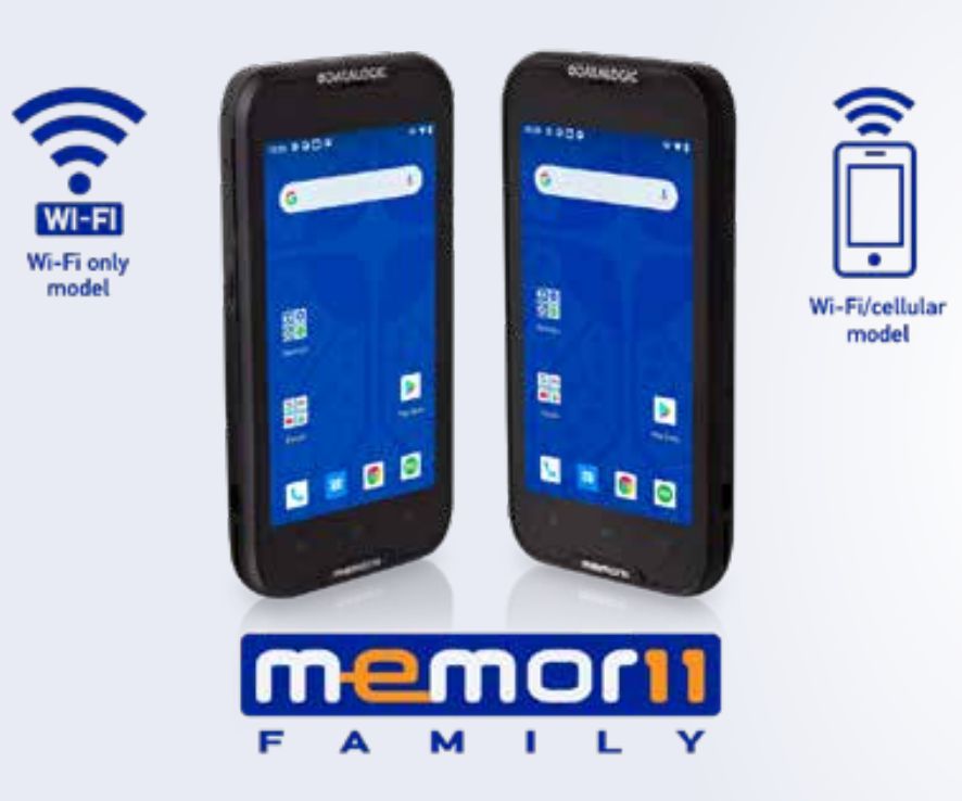 Datalogic 944900003 W128241811 Memor 11 Full Touch PDA,Wi-Fi 