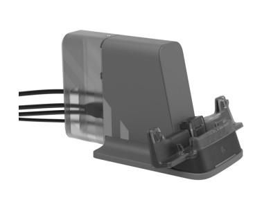 ZEBRA ET4X Workstation Cradle, allows to connect a mobile computer to an external monitor and multip