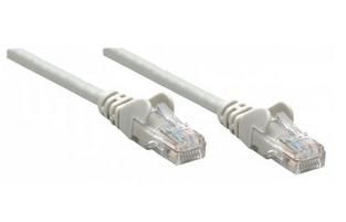 INTELLINET Kabel INTELLINET Netzwerkkabel, Cat5e zertifiziert, CU, U/UTP, PVC, 15 m, [gy]