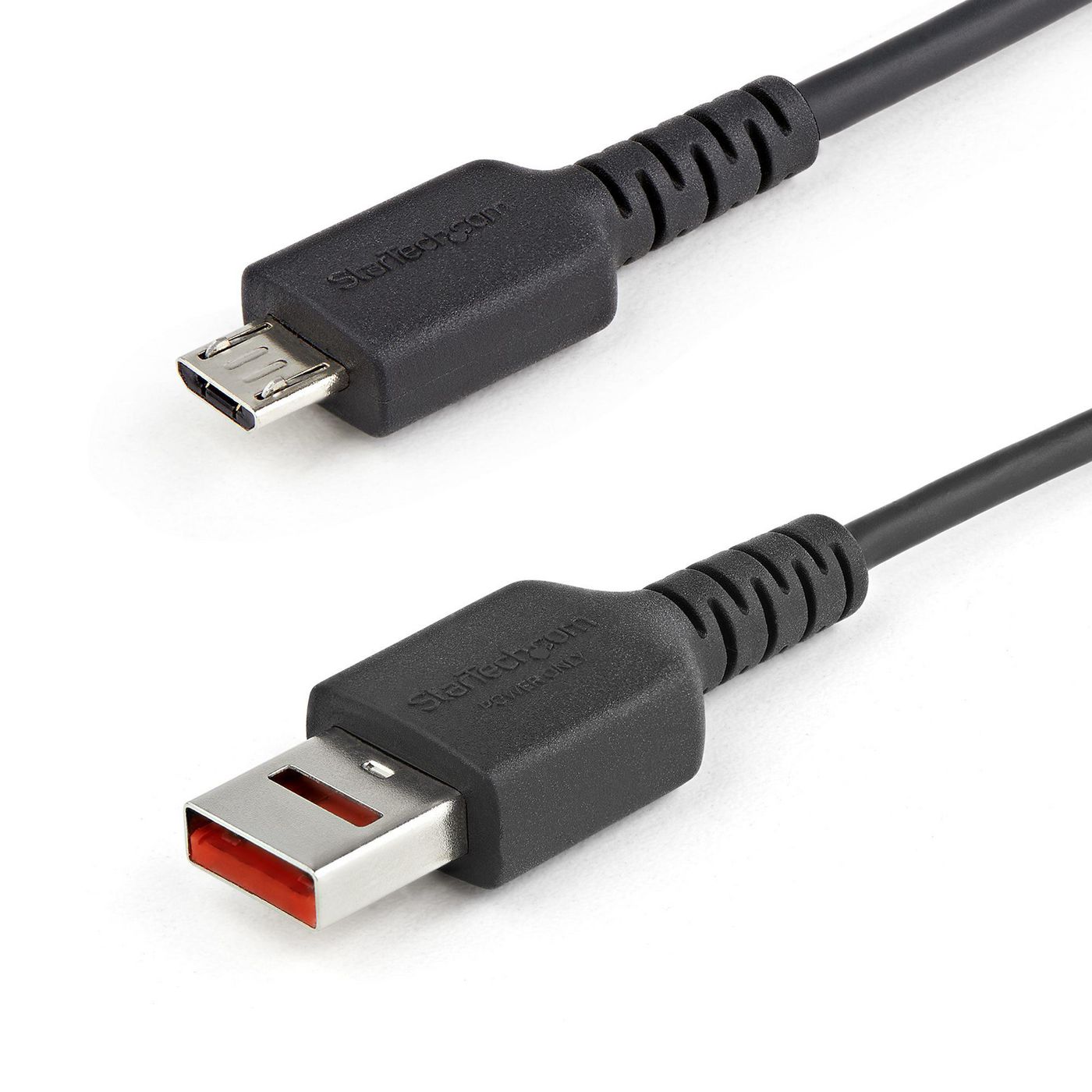 STARTECH.COM 1m USB-Datenblocker Kabel - USB-A auf Micro-B Sicheres Ladekabel
