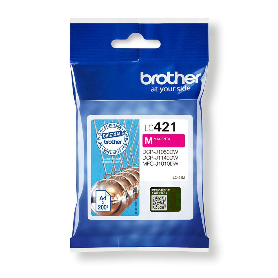 Brother LC421M W128251968 Lc-421M Ink Cartridge 1 PcS 