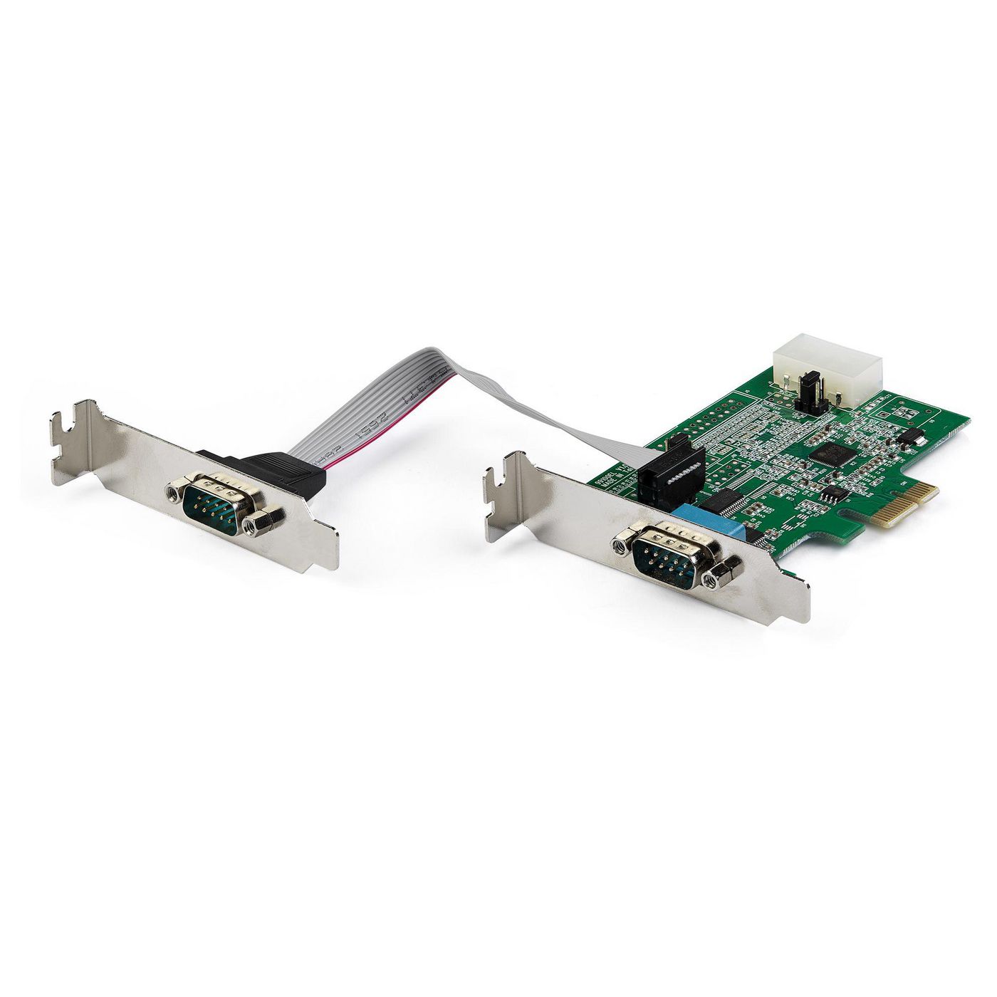 STARTECH.COM 2 Port Serielle Schnittstellenkarte PCIe mit 16950 UART - Serial Adapter - 921,4 Kbps -