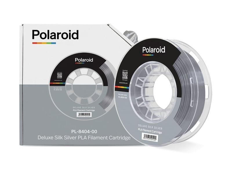 POLAROID Filament 250g Universal Deluxe Seide PLA Filam.silb Stoff (PL-8404-00)