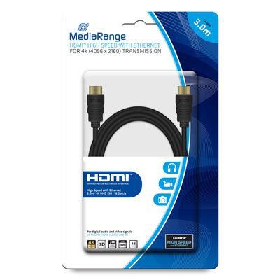 MEDIARANGE HDMI 3m 18Gb/s MediaRange Kabel (MRCS157)