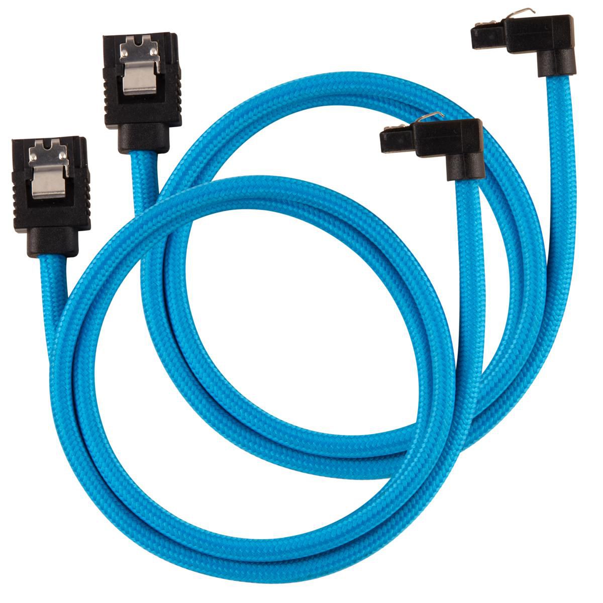 Corsair CC-8900285 W128255109 Sata Cable 0.6 M Black, Blue 