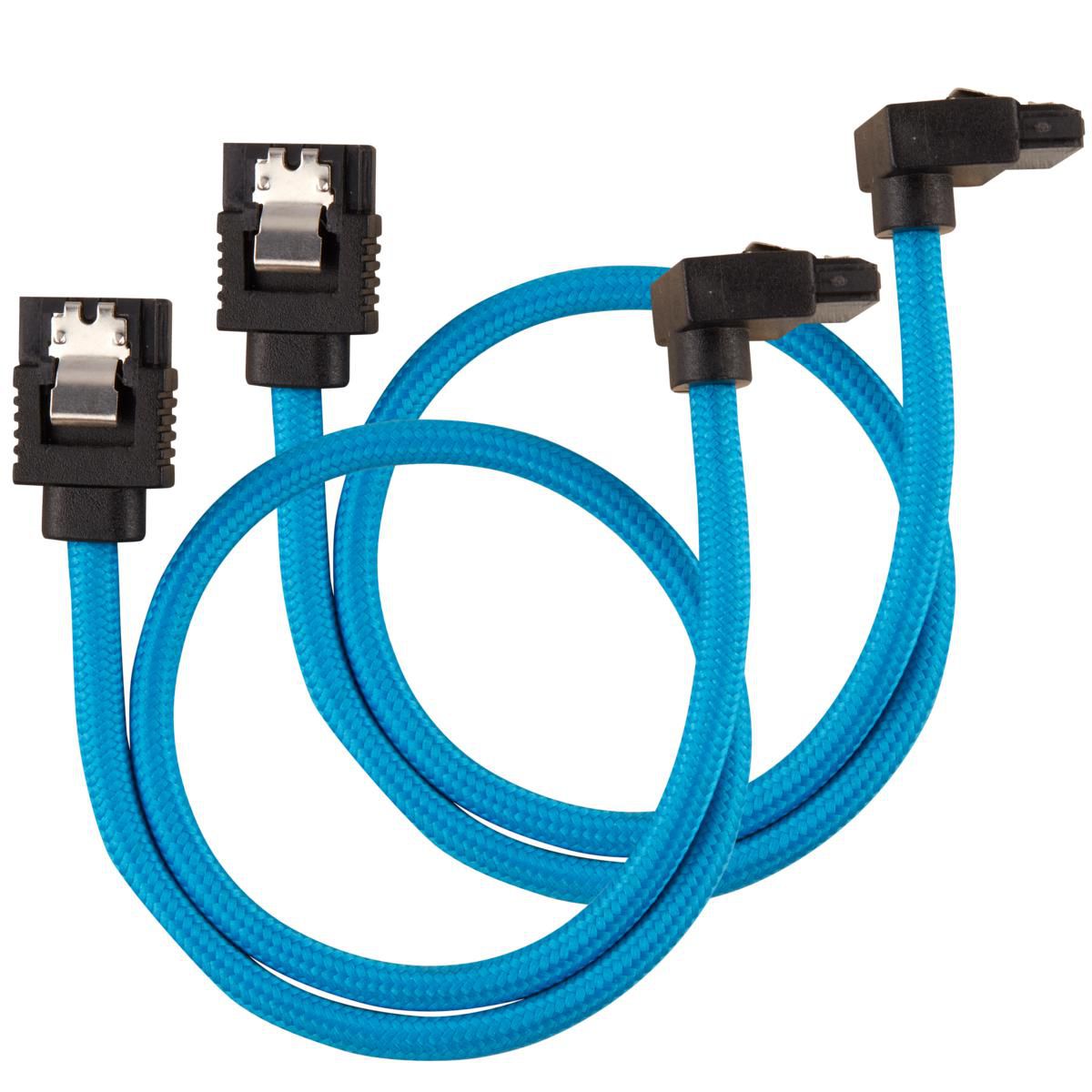 Corsair CC-8900281 W128255122 Sata Cable 0.3 M Black, Blue 