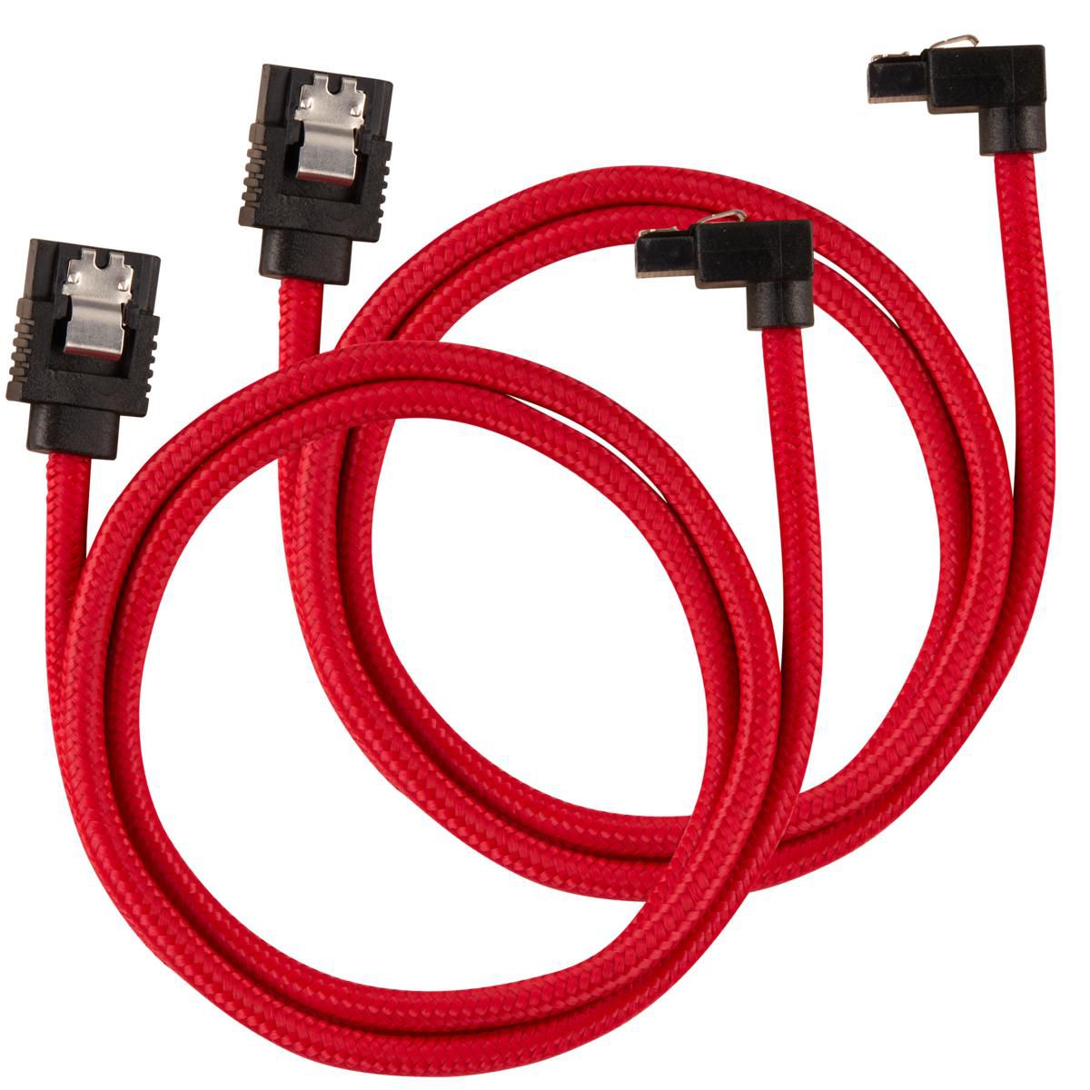 CORSAIR CC-8900284 SATA-Kabel 0,6 m Schwarz - Rot (CC-8900284)