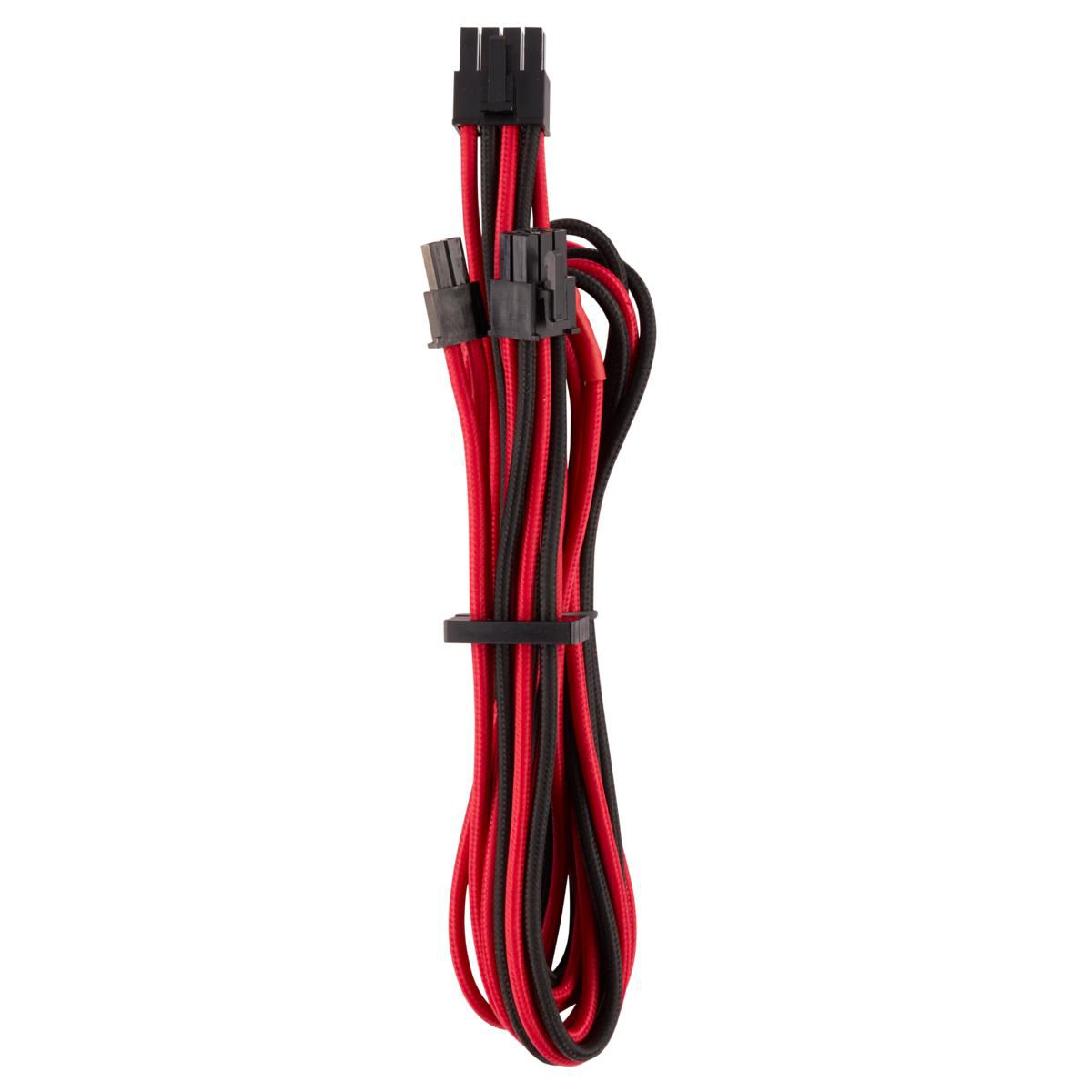 CORSAIR Premium Sleeved PCIe Cable rot / schwarz