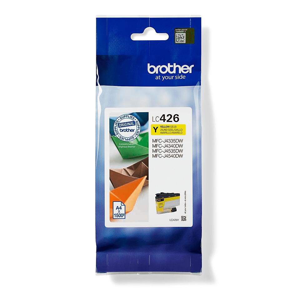 Brother LC426Y W128255512 Lc-426Y Ink Cartridge 1 PcS 
