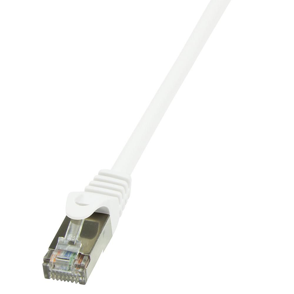 LOGILINK CAT6 F/UTP Patch Cable AWG26 weiß 3.00m Econ Line
