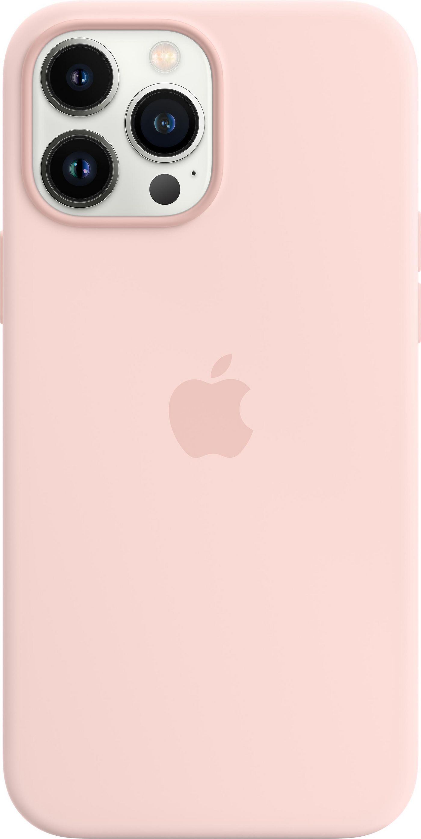 APPLE iPhone 13 Pro Max Silicone Case with MagSafe  Chalk Pink