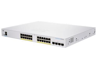 Cisco CBS350-24P-4X-EU W128256156 Network Switch Managed L2L3 