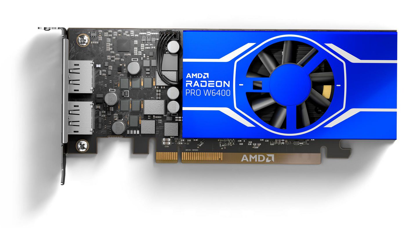 AMD 100-506189 W128271944 Pro W6400 Radeon Pro W6400 4 