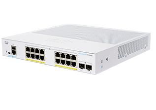 Cisco CBS350-16P-E-2G-EU W128256556 Network Switch Managed L2L3 
