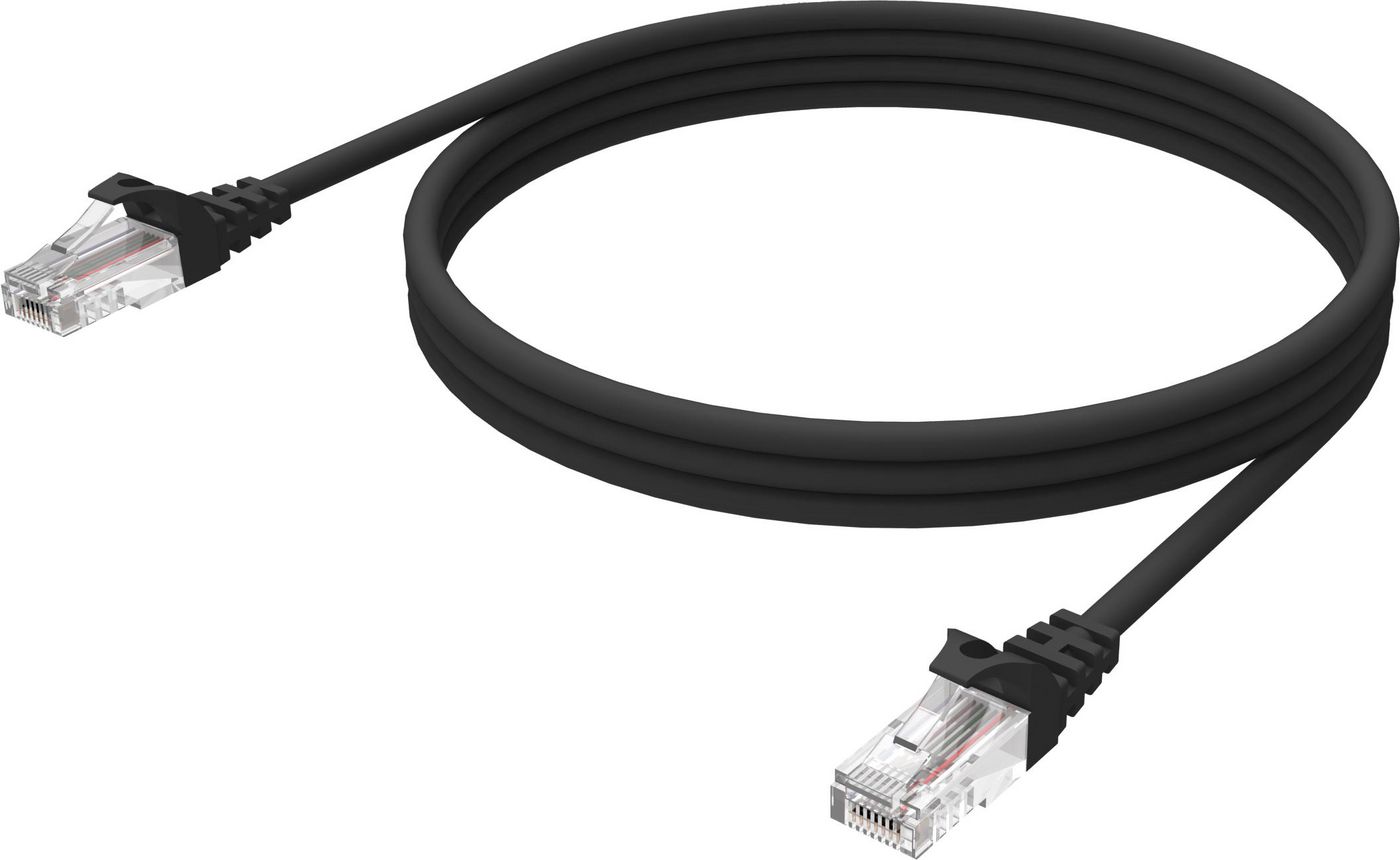 Vision TC 0.5MCAT6BL W128256688 Networking Cable Black 0.5 M 