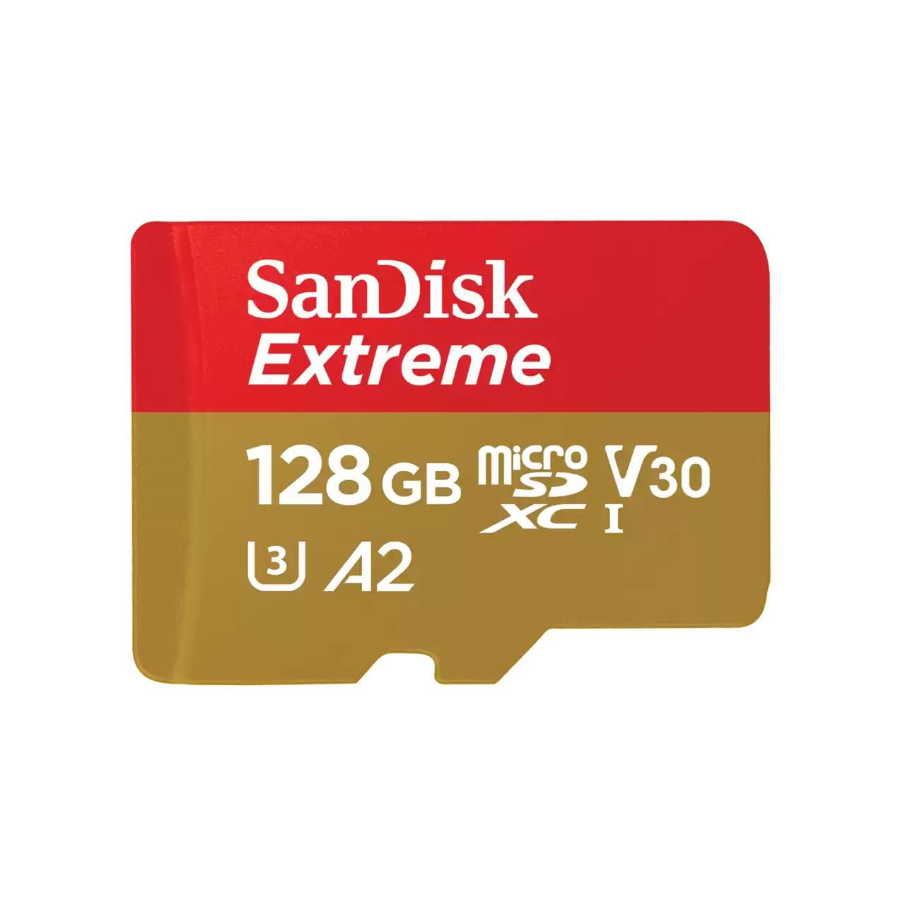 SANDISK Extreme 128 GB microSDXC