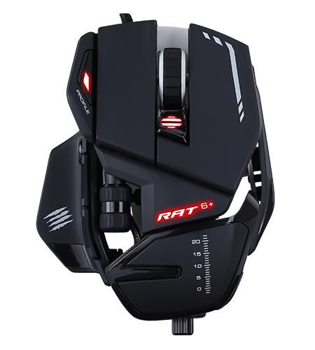 Mad-Catz MR04DCINBL000-0 W128256893 R.A.T. 6+ Mouse Right-Hand 