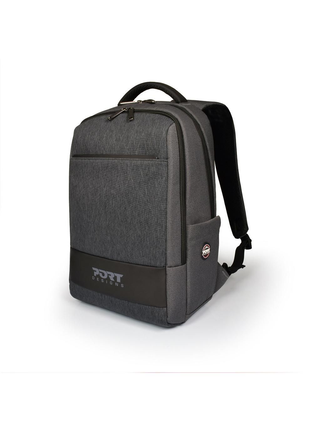 Port-Designs 135067 W128274878 Boston Backpack Grey Polyester 