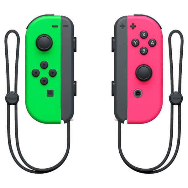 Nintendo 2512366 W128257126 Joy-Con Black, Green, Pink 