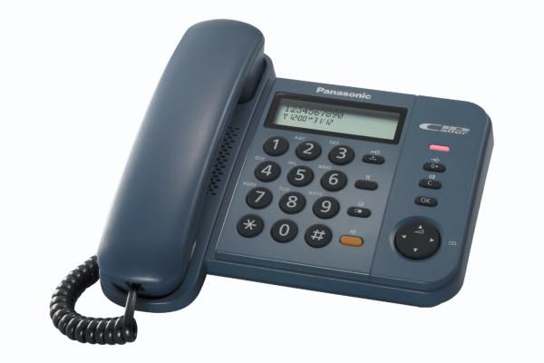 Panasonic KX-TS580GC W128257565 Kx-Ts580 Dect Telephone Blue 