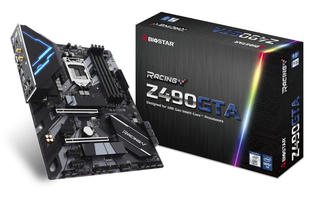Biostar Z490GTA W128257644 Motherboard Intel Z490 Lga 