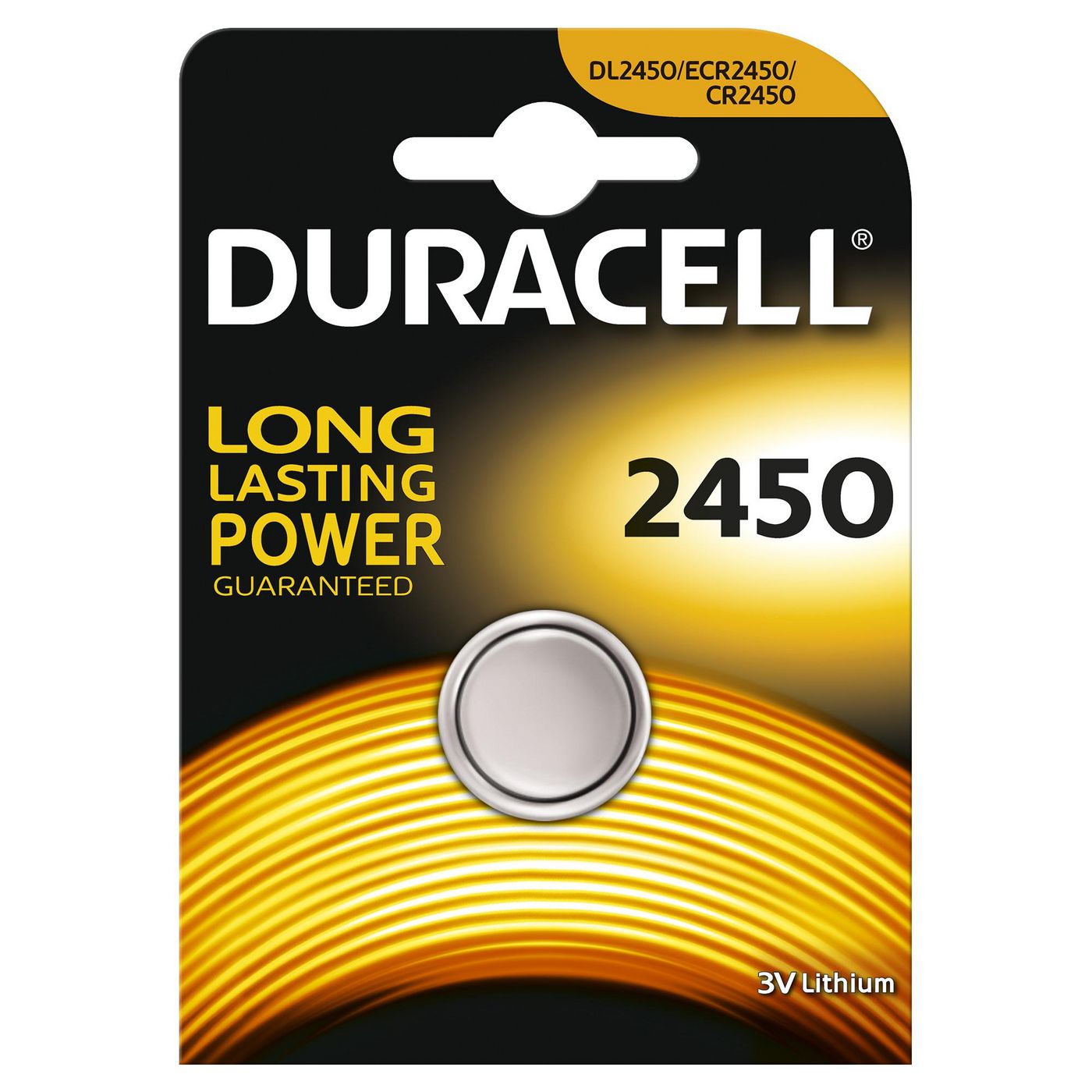 Duracell 5000394030428 W128258563 Cr2450 3V Single-Use Battery 