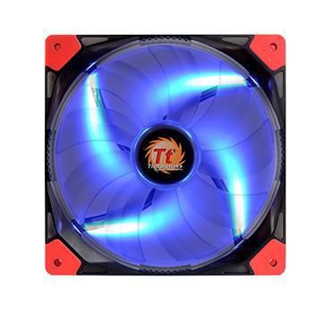 ThermalTake CL-F021-PL14BU-A W128258688 Luna 14 Fan 14 Cm Black, Red 