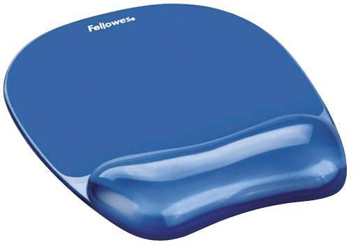 Fellowes 9114120 W128258696 Mouse Pad Blue 
