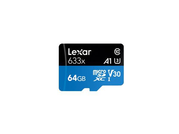 Lexar LSDMI64GBB633A W128258960 633X 64 Gb Microsdxc Uhs-I 