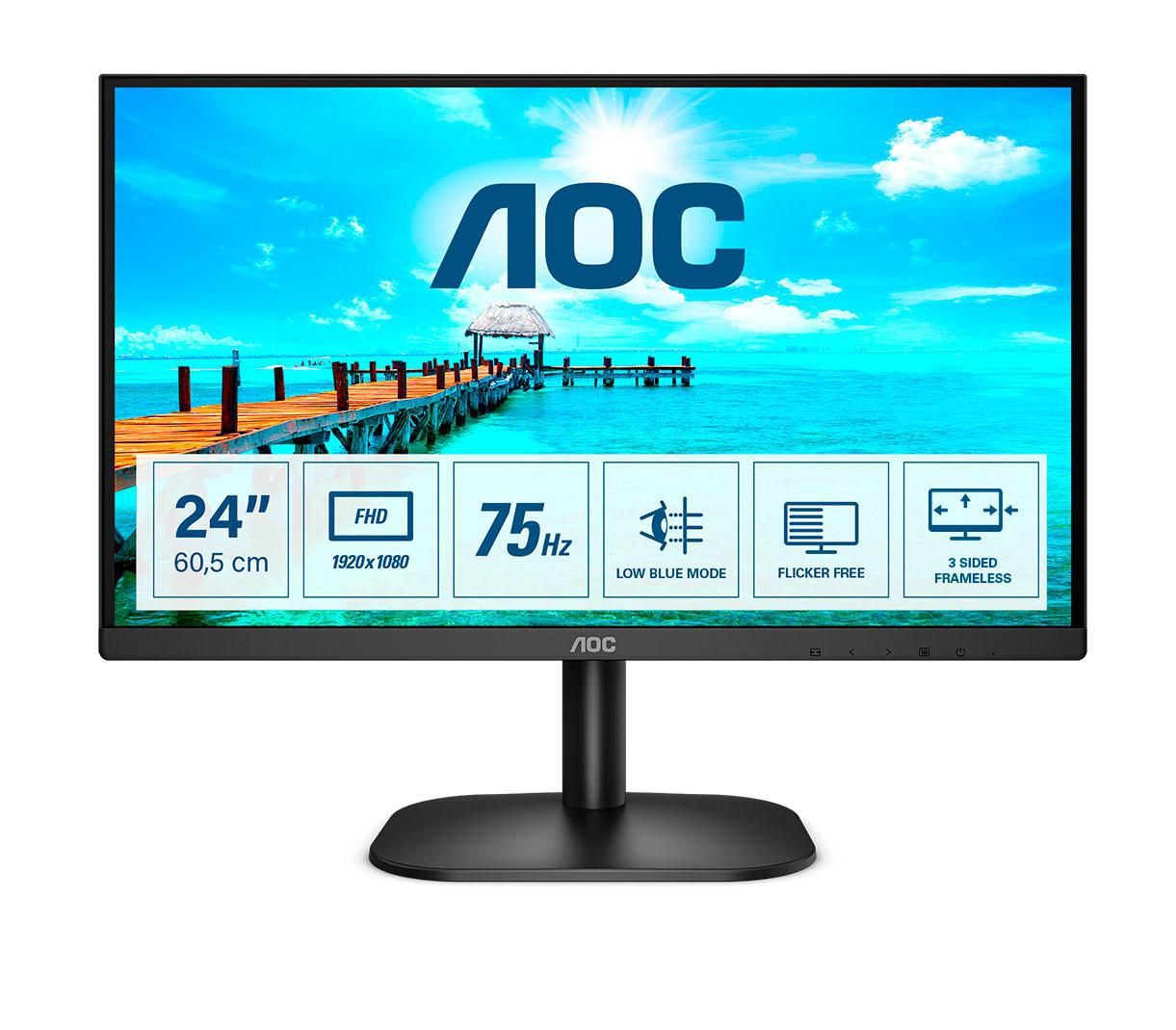 AOC 24B2XDM W128258973 Dm Computer Monitor 60.5 Cm 