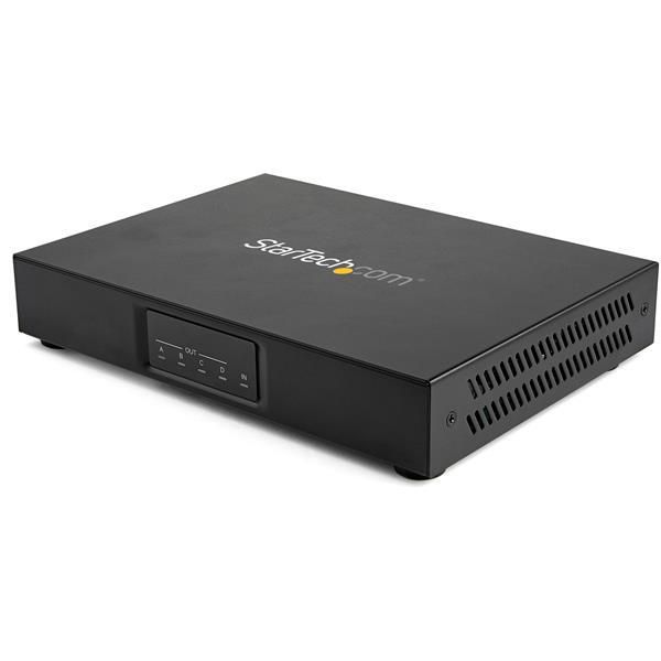STARTECH.COM 2x2 Video Wall Controller - Video-/Audio-Splitter - 4 x HDMI - Desktop