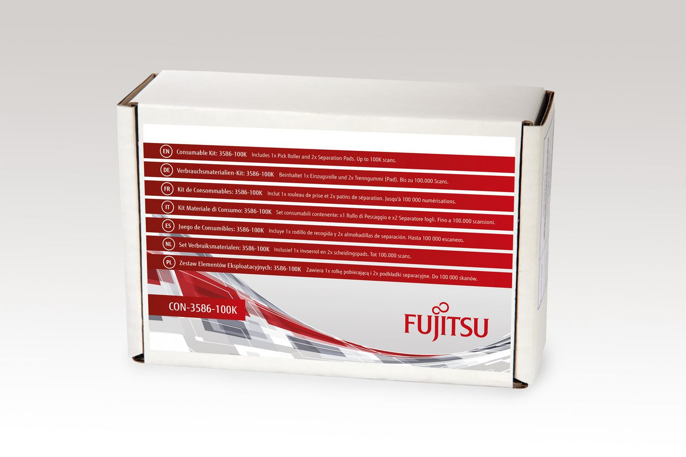 Fujitsu CON-3586-100K W128259753 3586-100K Consumable Kit 