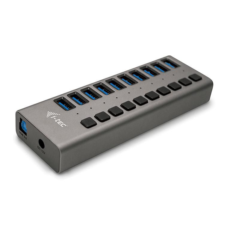 I-TEC USB 3.0 Chargi. 10Port+PoAdap. 48W | U3CHARGEHUB10