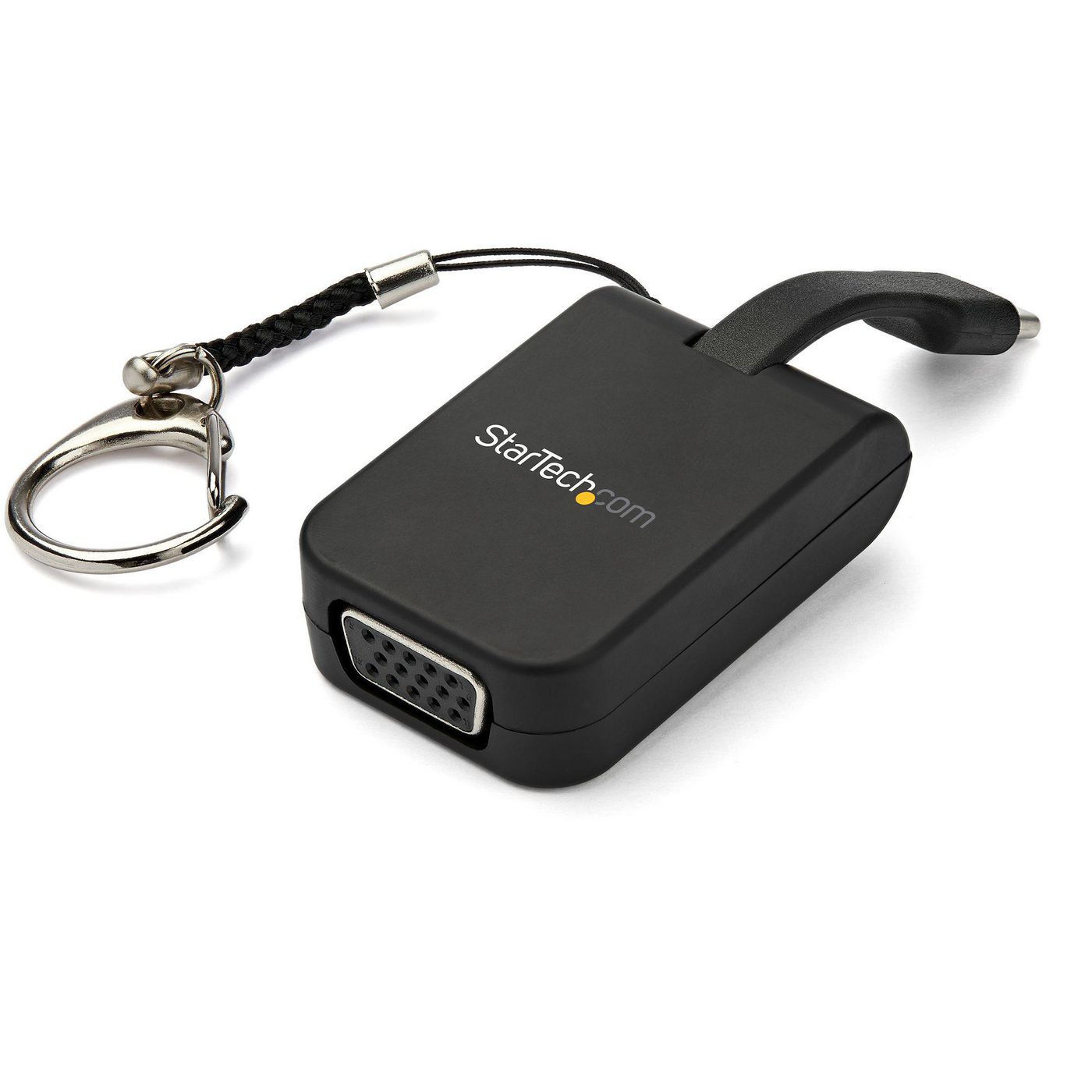 STARTECH.COM Portable USB C to VGA Adapter with Keychain - 1080p - Videoschnittstellen-Converter - V