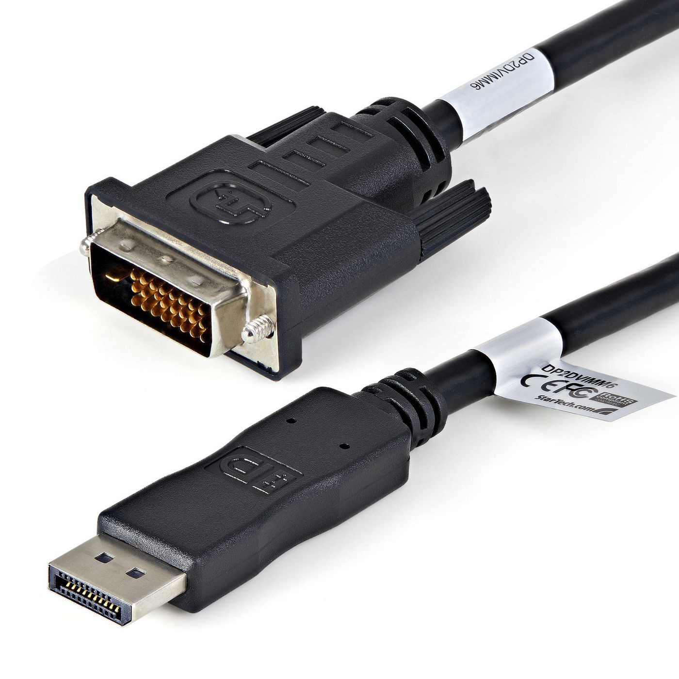 STARTECH.COM 1.8m DisplayPort auf DVI Adapter - 1920x 1200 - DisplayPort Adapter - Multi-Monitor - 1
