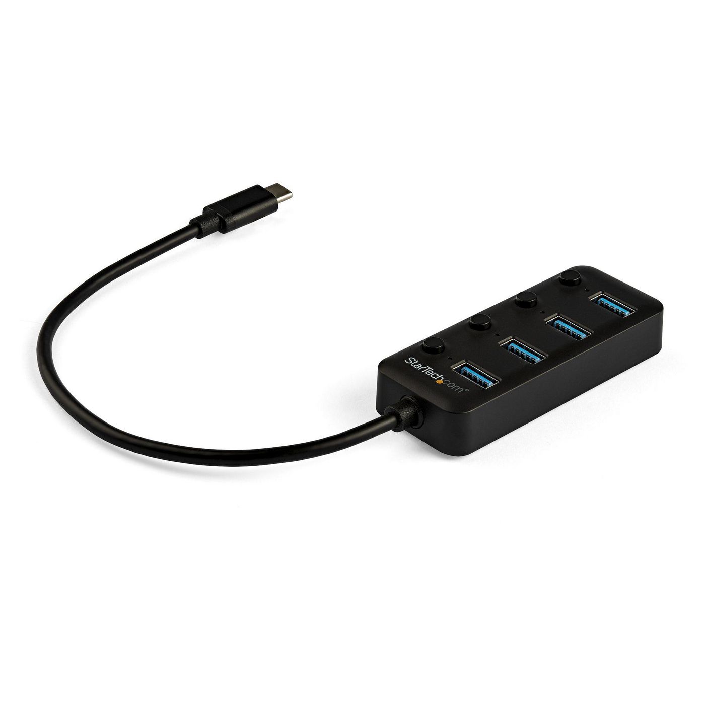 STARTECH.COM 4 Port USB-C Hub - 4xUSB-A mit individuellen An/Aus-Schaltern - Mobiler USB C zu USB3.0