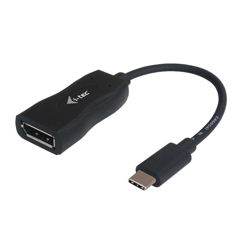 I-TEC USB C auf Display Port Adapter 1x DP 4K 60Hz Ultra HD kompatibel mit Thunderbolt 3
