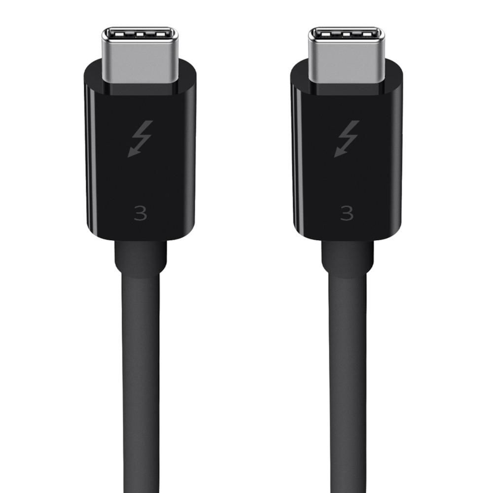 BELKIN Thunderbolt 3-Kabel USB-C 40Gb/s 100W 0,8m