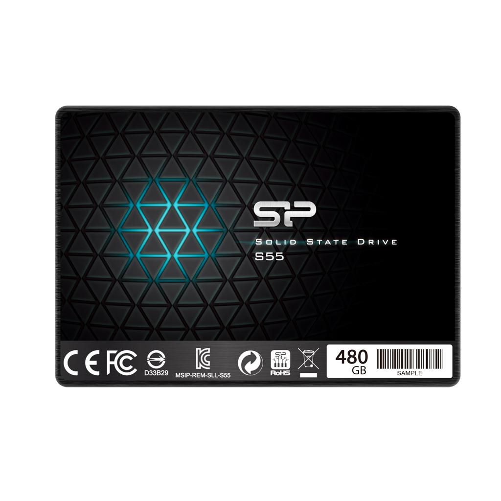 Silicon-Power SP480GBSS3S55S25 W128260862 Slim S55 2.5 480 Gb Serial 