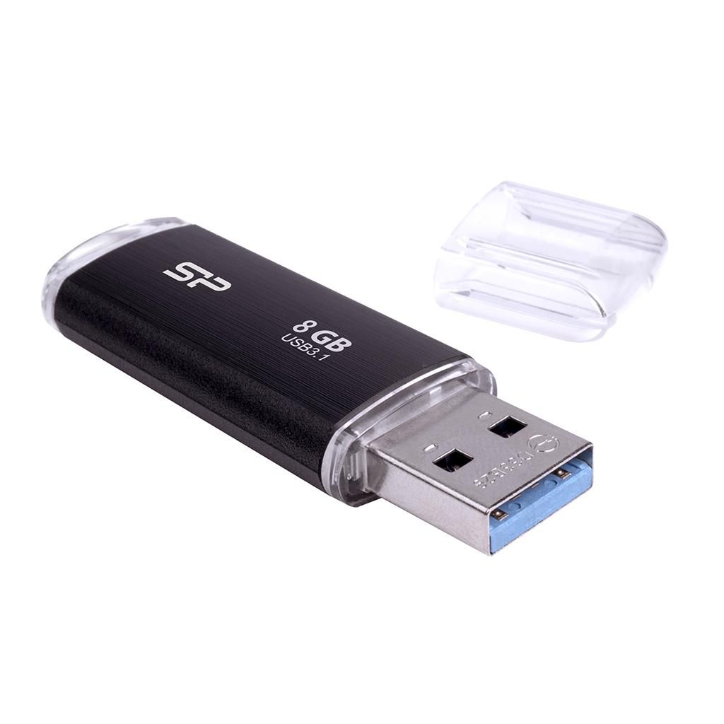 USB-Stick  8GB Silicon Power  B02  3.1 Black