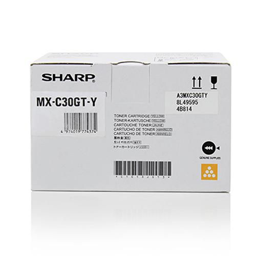 Sharp MX-C30GTY Toner Yellow Pages: 5.000 
