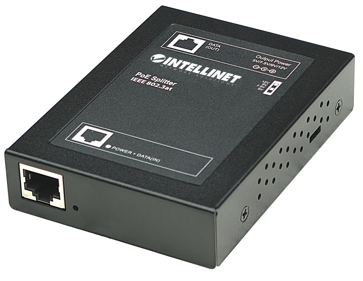 Intellinet 560443 W128261296 Power Over Ethernet Poe+ 