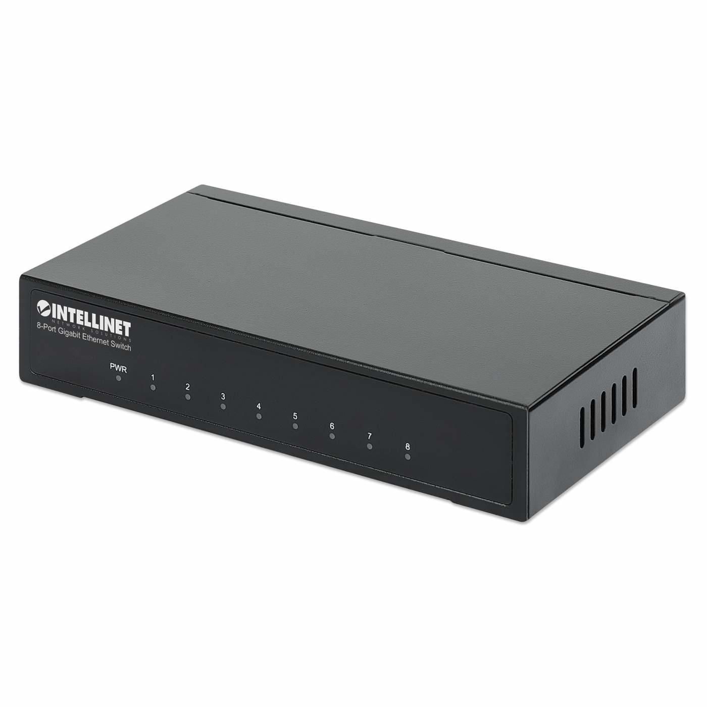 Intellinet 530347 W128261294 8-Port Gigabit Ethernet 