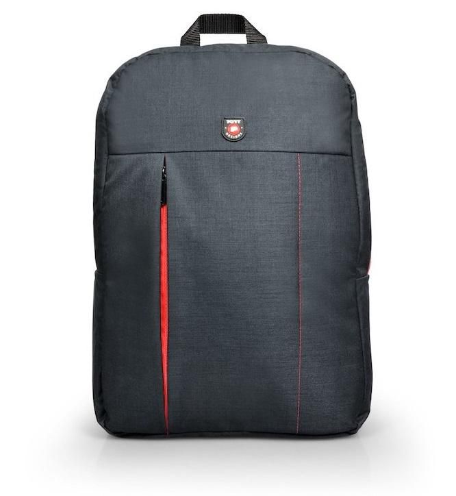 Port-Designs 105330 W128261390 Portland Backpack Black, Red 