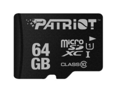 PATRIOT Memory Card 64 Gb Microsdxc