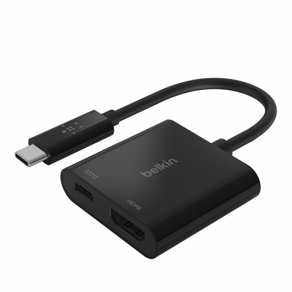 BELKIN USB-C auf HDMI-Adapter 60W PD, schwarz AVC002btBK