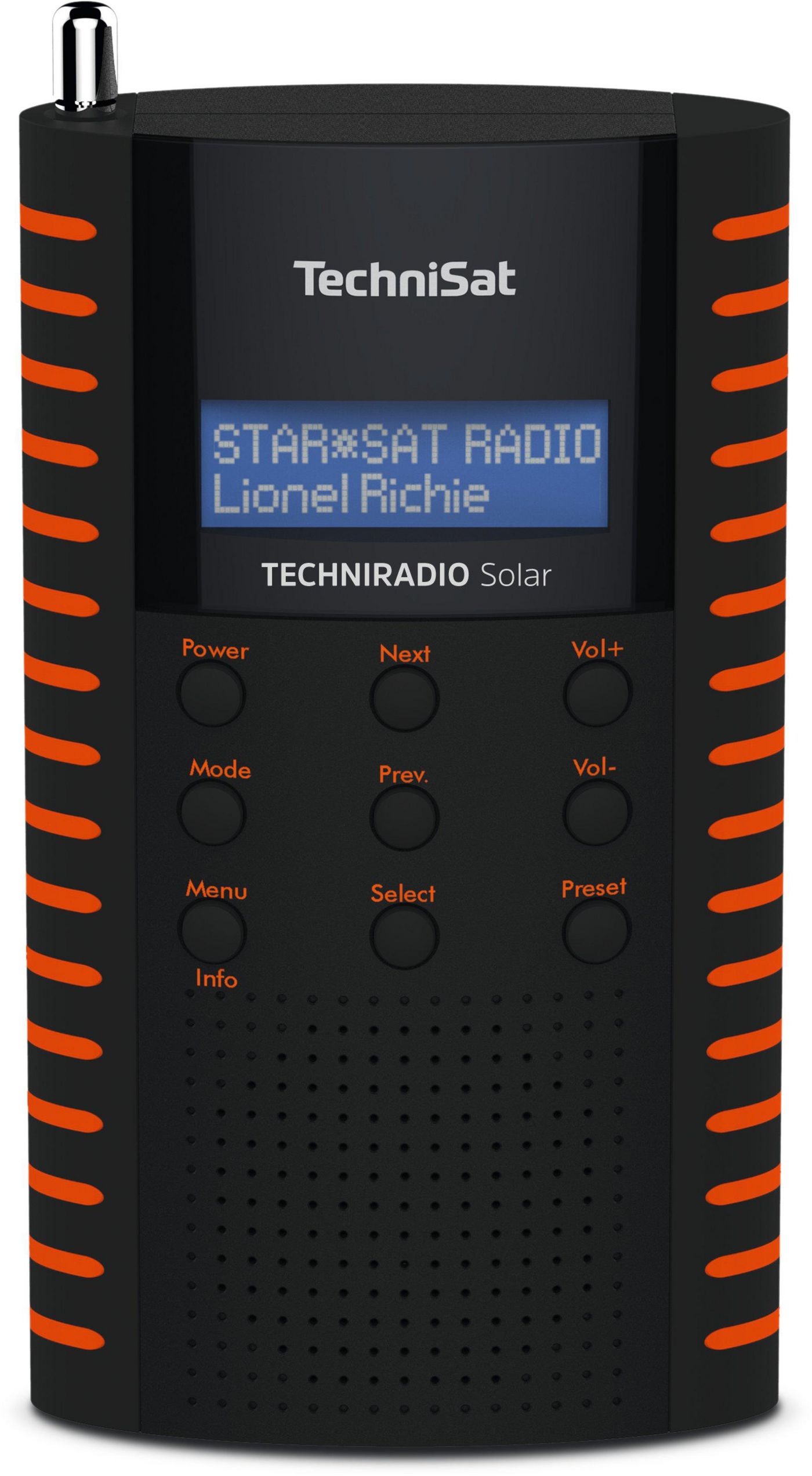 Technisat 00013931 W128262539 Solar Portable Analog  