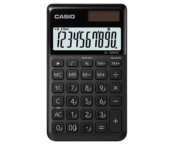 Casio SL-1000SC-BK W128262884 Calculator Pocket Basic Black 