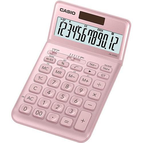 Casio JW-200SC-PK W128263046 Calculator Desktop Basic Pink 